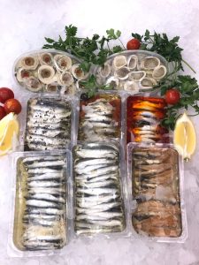 Anchovies in oil
